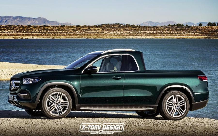 Mercedes-Benz GLS-Class Pickup by X-Tomi Design '2019